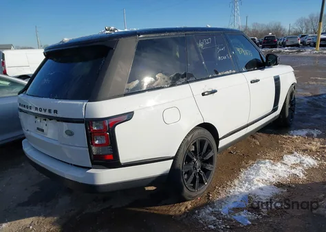 2017 Land Rover Range Rover 5.0L V8 Supercharged из США, поврежденный, VIN SALGS2FE7HA324133